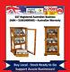 Hand Made 18 Watch Cabinet Luxury Case Storage Display Box Jewellery Watches 69b