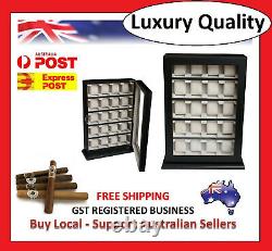 Hand Made Watch Cabinet Luxury Case Storage Display Box Jewellery Watches 12a