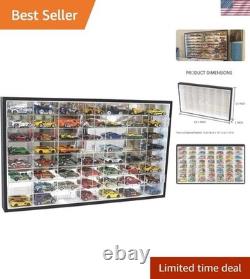 Hot Wheels 1/64 Scale Diecast Display Case Storage Cabinet Shelf Wall Mount R