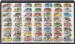 Hot Wheels 1/64 Scale Diecast Display Case Storage Cabinet Shelf Wall Mount R