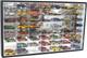 Hot Wheels 1/64 Scale Diecast Display Case Storage Cabinet Shelf Wall Mount Rack