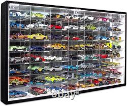Hot Wheels 1/64 Scale Diecast Display Case Storage Cabinet Shelf case only