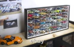Hot Wheels 1/64 Scale Diecast Display Case Storage Cabinet Shelf case only