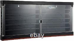 Hot Wheels 1/64 Scale Display Case Storage Cabinet Shelf + 1 Exclusive Vehicle