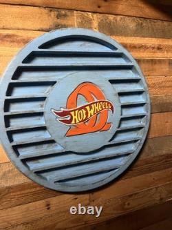 Hot Wheels Car Matchbox Wall Display Shelf Storage Display Case Handmade Wood