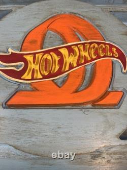 Hot Wheels Car Matchbox Wall Display Shelf Storage Display Case Handmade Wood