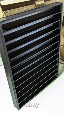Hot Wheels Diecast Display Case Storage Cabinet Shelf Wall Mount 1/64 60 Cars
