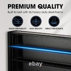 Hot Wheels Diecast Display Case Storage Cabinet Shelf Wall Mount 1/64 60 Cars