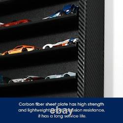 Hot Wheels Diecast Display Case Storage Cabinet Shelf Wall Mount 1/64 60 Cars