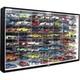 Hot Wheels Diecast Display Case Wall Mount Acrylic Storage Shelf For 56 Cars