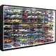 Hot Wheels Diecast Display Case Wall Mount Acrylic Storage Shelf For 56 Cars