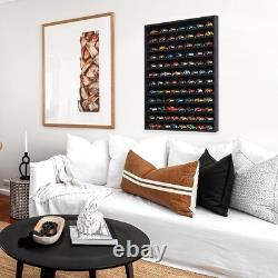 Hot Wheels Model Car Display Case 164 Scale Diecast Toy Cars Storage Cabinet