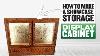 How To Make A Showcase Storage Cabinet Diy Display Cabinet