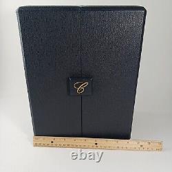 Huge CHOPARD Empty Box Jewelry Store Display Case Faux Leather Rare READ