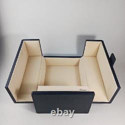 Huge CHOPARD Empty Box Jewelry Store Display Case Faux Leather Rare READ