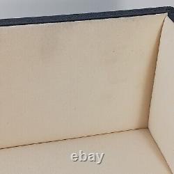 Huge CHOPARD Empty Box Jewelry Store Display Case Faux Leather Rare READ