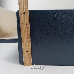 Huge CHOPARD Empty Box Jewelry Store Display Case Faux Leather Rare READ