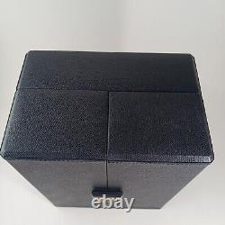 Huge CHOPARD Empty Box Jewelry Store Display Case Faux Leather Rare READ