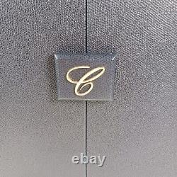 Huge CHOPARD Empty Box Jewelry Store Display Case Faux Leather Rare READ