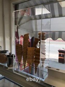 Ice Cream Cone Display/Storage Case