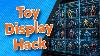 Ikea Billy Bookcase Display Cabinet Hack Retro Toy Storage Solution
