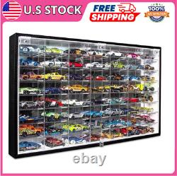 JACKCUBE Design Hot Wheels 1/64 Scale Diecast Display Case Storage Cabinet Shelf