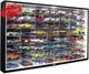 Jackcube Design Hot Wheels 1/64 Scale Diecast Display Case Storage Cabinet Shelf