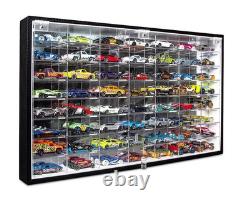 JACKCUBE Design Hot Wheels 1/64 Scale Diecast Display Case Storage Cabinet Shelf