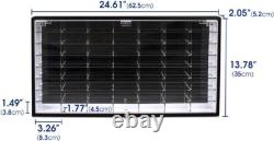 JACKCUBE Design Hot Wheels 1/64 Scale Diecast Display Case Storage Cabinet Shelf