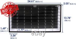 JACKCUBE Design Hot Wheels 1/64 Scale Diecast Display Case Storage Cabinet Shelf