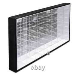 JACKCUBE Design Hot Wheels 1/64 Scale Diecast Display Case Storage Cabinet Shelf