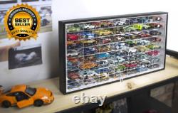 JACKCUBE Design Hot Wheels 1/64 Scale Diecast Display Case Storage Cabinet Shelf