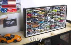 JACKCUBE Design Hot Wheels 1/64 Scale Diecast Display Case Storage Cabinet Shelf