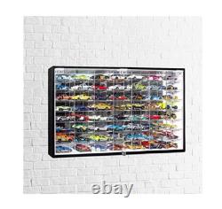 JACKCUBE Design Hot Wheels 1/64 Scale Diecast Display Case Storage Cabinet Shelf