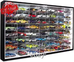 JACKCUBE Design Hot Wheels 1/64 Scale Diecast Display Case Storage Cabinet Shelf