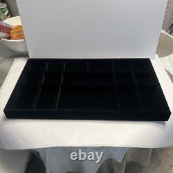 JEWELRY STORAGE TRAY- AUTHENTIC RING / WATCH Organizer DISPLAY CASE