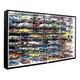 J Jackcube Design 1/64 Scale Diecast Car Display Case Wall Mount Storage Cabinet