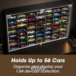 J JACKCUBE DESIGN 1/64 Scale Diecast Car Display Case Wall Mount Storage Cabinet