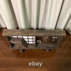 Japanese Storage Display Shelf Stand Case 5.9×31.4×18.7inch With Magic Mallet FS