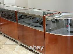 Jewelry store showcases and displays