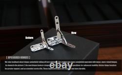 Knife Display Case 17+ Wood Walnut EDC Pocket Knives Watch Organizer Storage Box