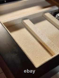 Knife Display Case 17+ Wood Walnut EDC Pocket Knives Watch Organizer Storage Box