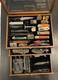 Knife Display Case 36+ Wood Walnut Edc Pocket Knives Watch Organizer Storage Box