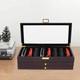 Knife Display Case, Knife Storage Box, 3-tier Knife Display Case Organizer
