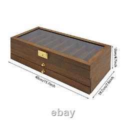 Knife Display Case, Knife Storage Box, 3-Tier Knife Display Case Organizer