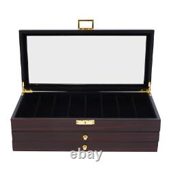 Knife Display Case, Knife Storage Box, 3-Tier Knife Display Case Organizer