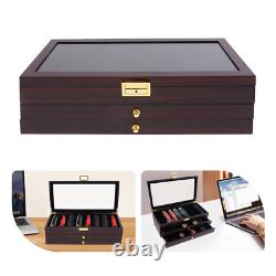 Knife Display Case, Knife Storage Box, 3-Tier Knife Display Case Organizer Knife Display Case, Knife Storage Box, 3-Tier Knife Display Case Organizer