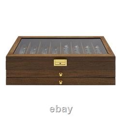 Knife Display Case, Knife Storage Box, 3-Tier Knife Display Case Organizer USA