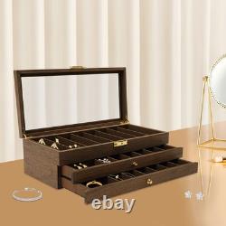 Knife Display Case, Knife Storage Box, 3-Tier Knife Display Case Organizer USA