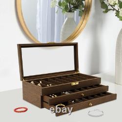 Knife Display Case, Knife Storage Box, 3-Tier Knife Display Case Organizer USA